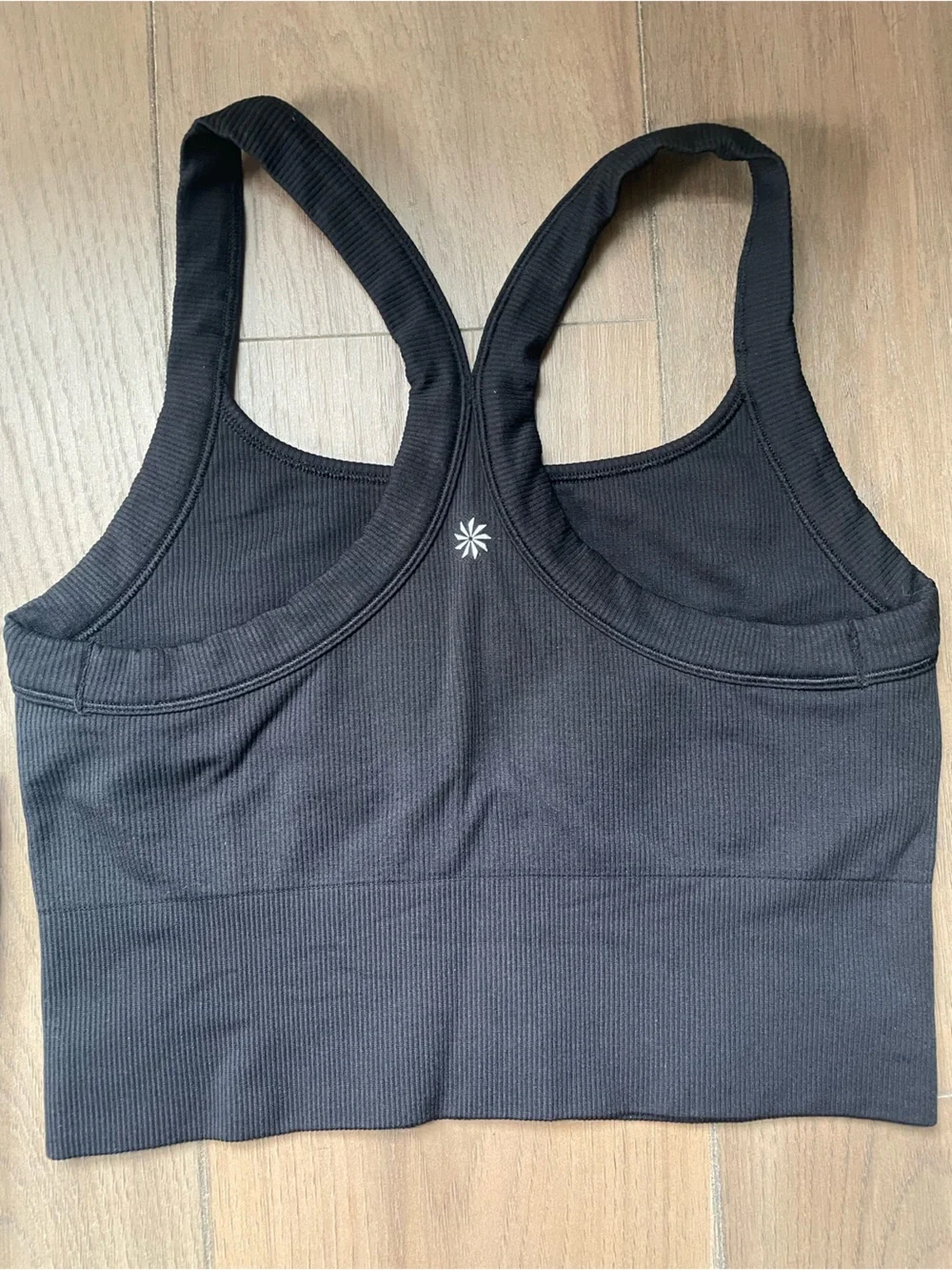 Bundle of 4! Athleta Aurora Seamless Crop Rib Strappy Tank, small - Picture 6 of 6